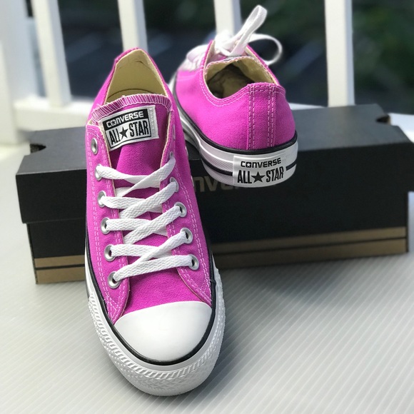 Converse  Ctas Low Top Canvas Hyper Magenta Women - Picture 5 of 6